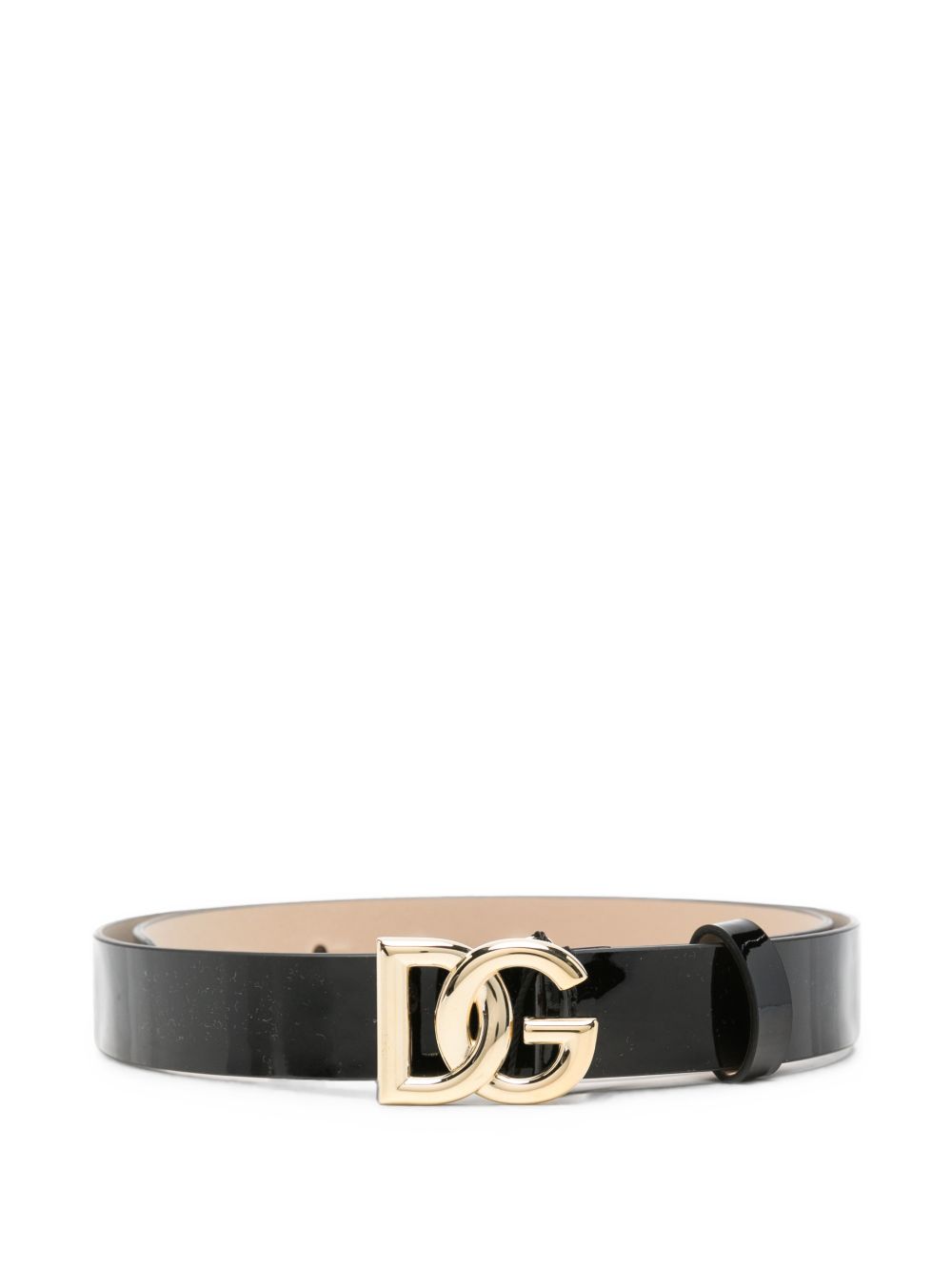 Cintura nera per bambina EE0068A1067 80999 Dolce & Gabbana Kids 