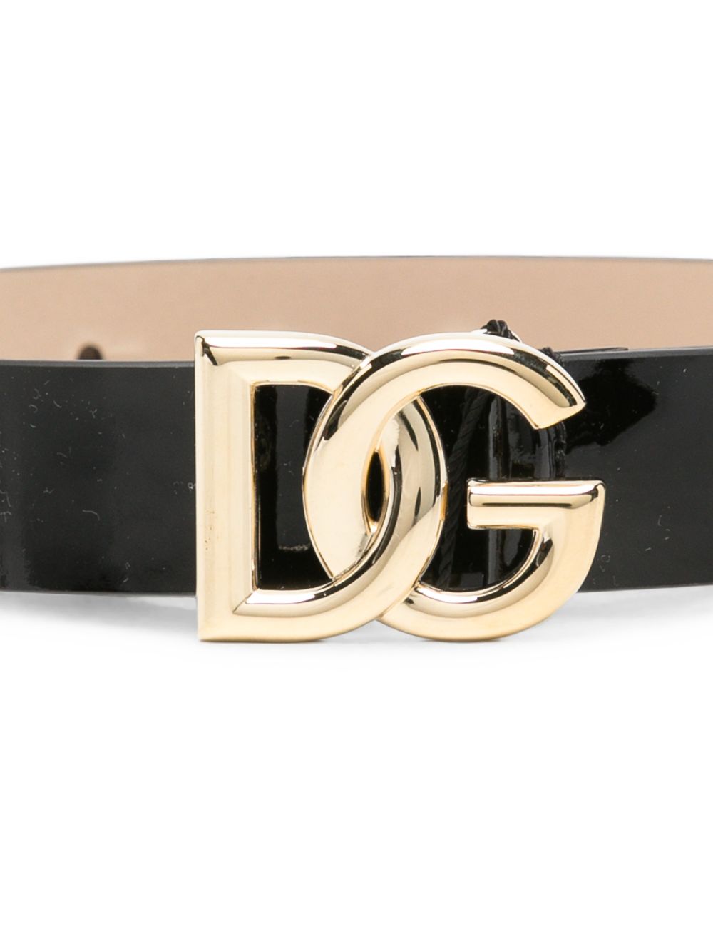 Cintura nera per bambina EE0068A1067 80999 Dolce & Gabbana Kids 