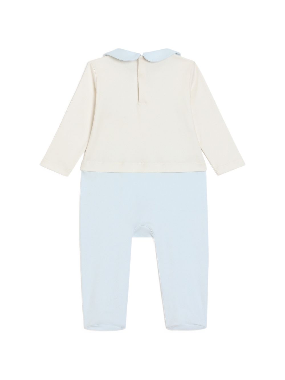 Tutina bianca/azzurra per neonato L1JOCTG7P8S S9000 Dolce & Gabbana Kids 