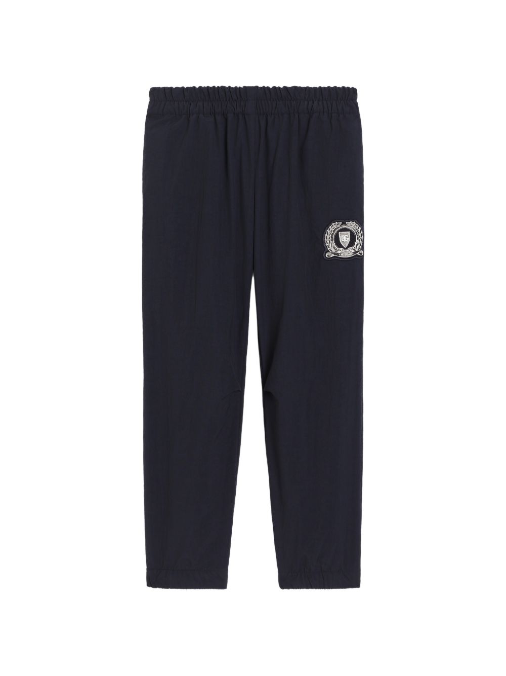 Pantalone blu navy per bambina L45P34G7P6H S9000 Dolce & Gabbana Kids 