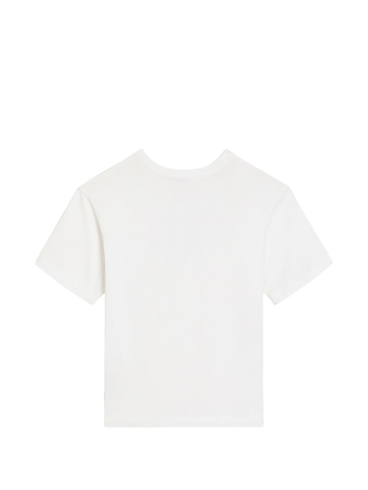 T-shirt bianco per bambino L4JTHVG7P4Z W0111 Dolce & Gabbana Kids 