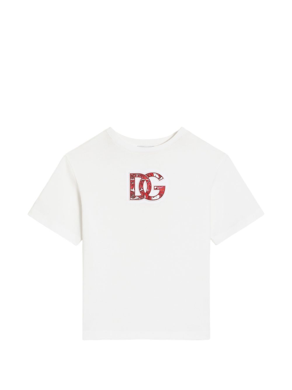 T-shirt bianco per bambino L4JTHVG7P4Z W0111 Dolce & Gabbana Kids 