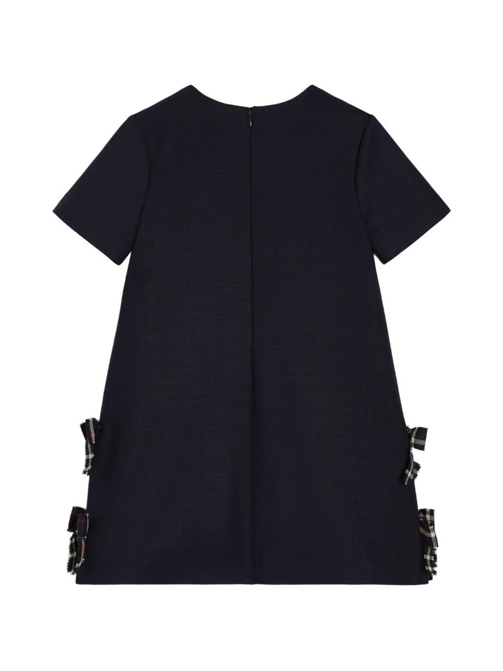 Abito blu per bambina L54DU6HU2CB B6712 Dolce & Gabbana Kids 