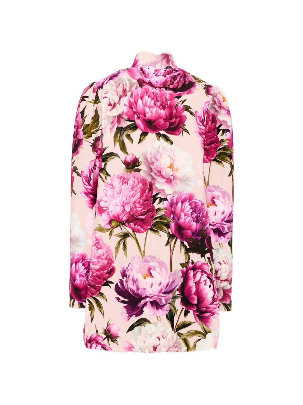 Abito viola floreale per bambina L5JD7LG7QZU HF6FZ Dolce & Gabbana Kids 