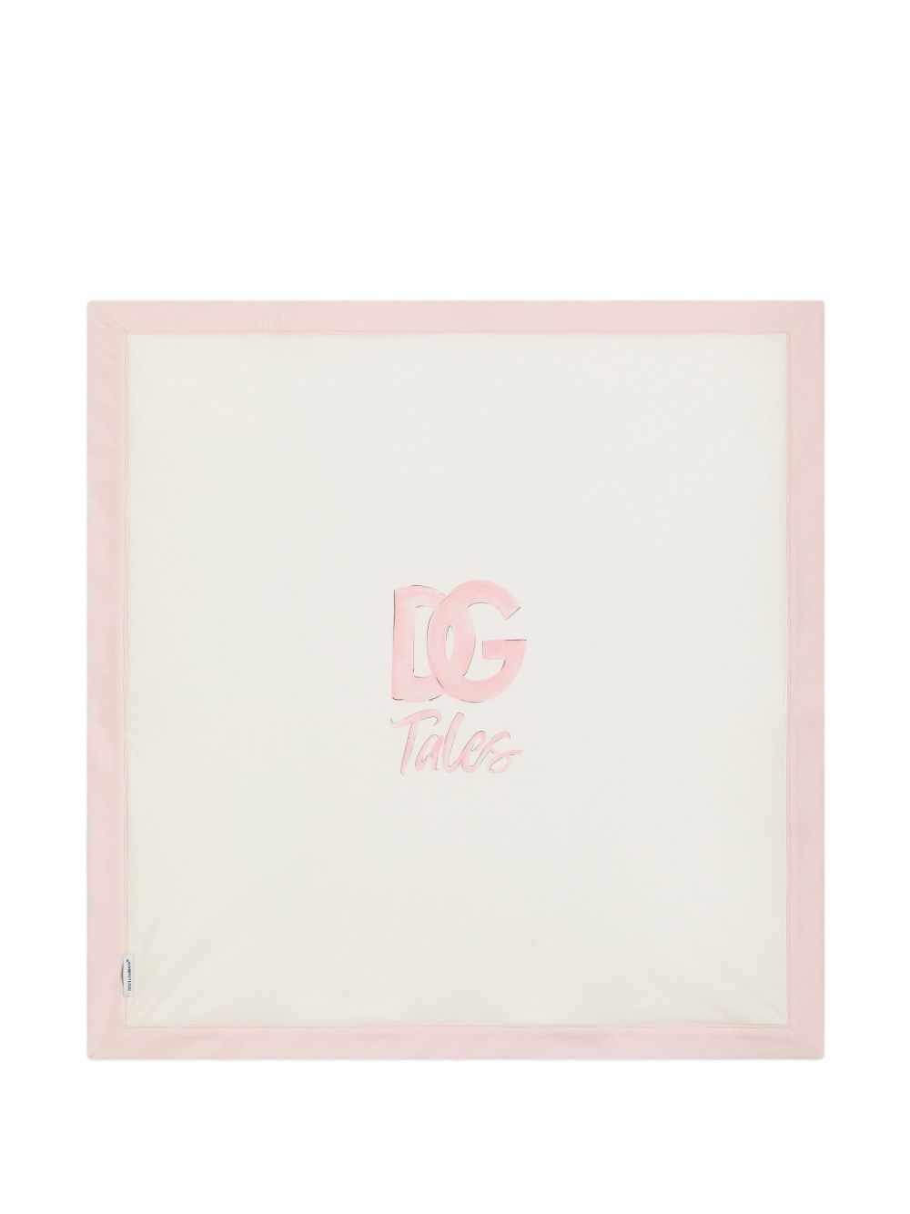 Coperta bianca/rosa per neonata LNJAH3G7P8U S9000 Dolce & Gabbana Kids 
