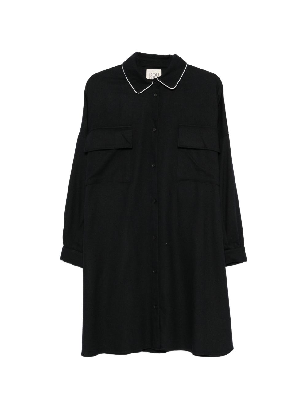 Abito blu notte per bambina DZ1A10I0337 61L Douuod Kids 