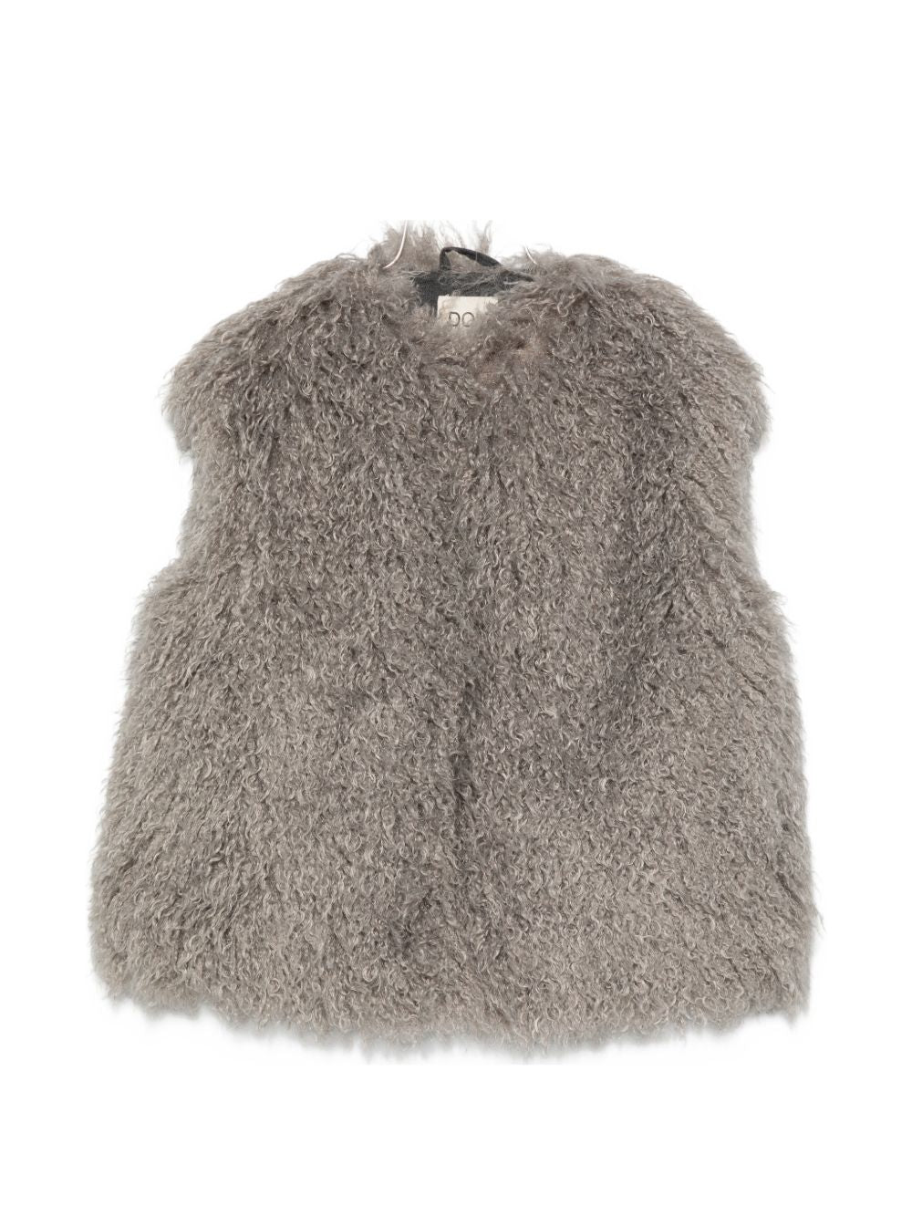 Gilet grigio topo per bambina DZ2A22Z4004 829 Douuod Kids 