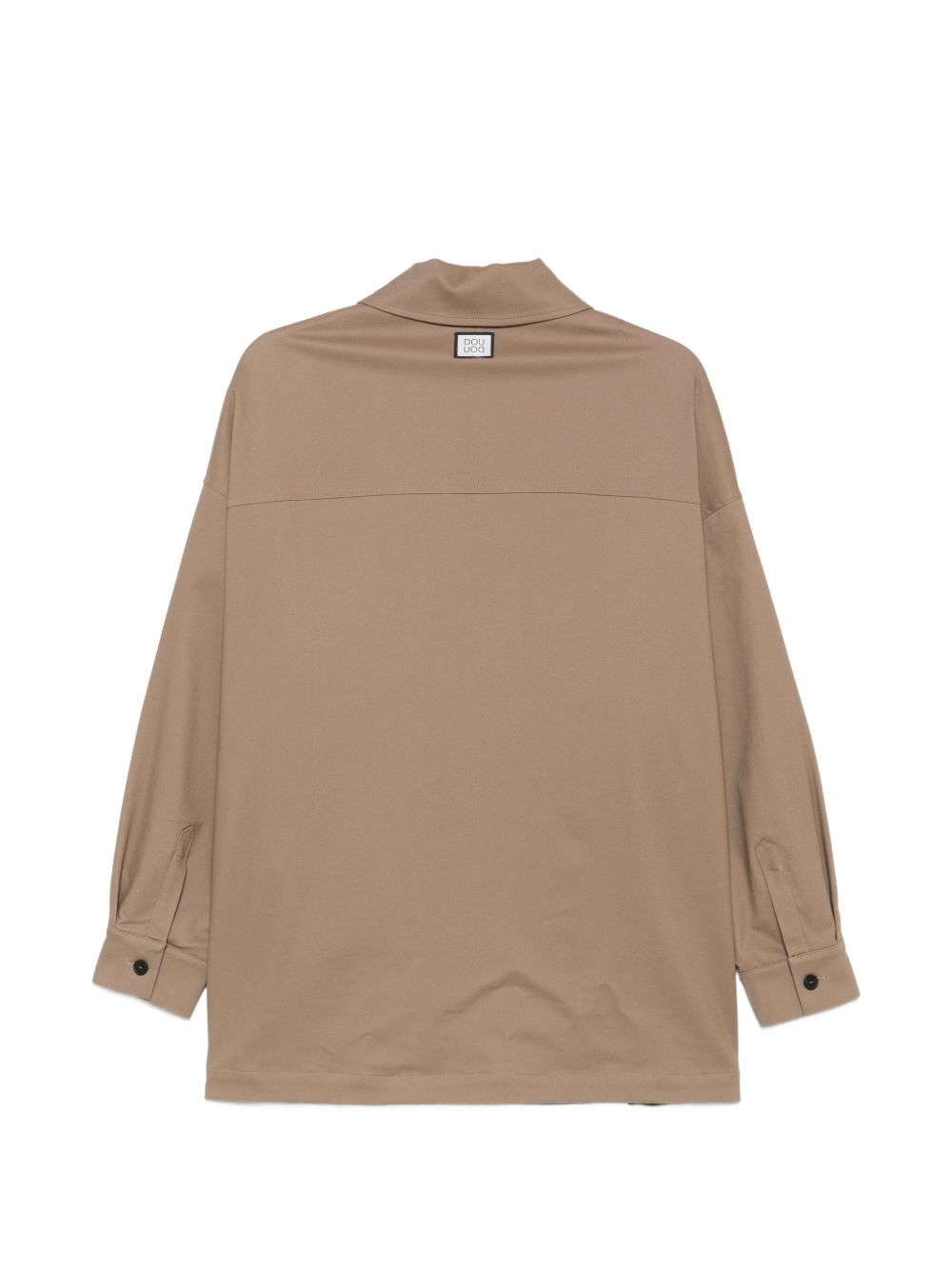 Camicia marrone chiaro per bambina DZ2P97G0073 343 Douuod Kids 
