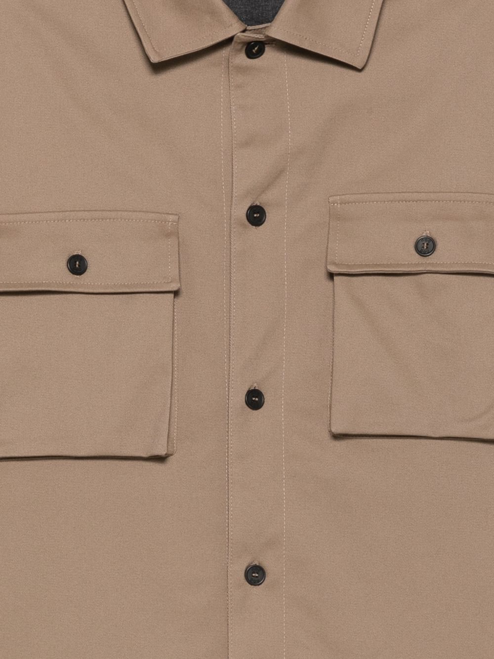 Camicia marrone chiaro per bambina DZ2P97G0073 343 Douuod Kids 