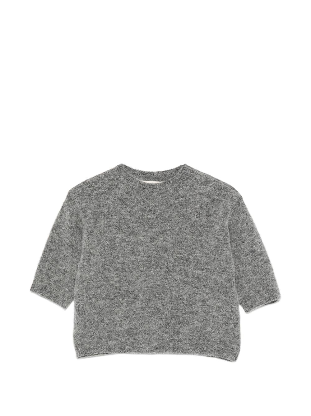 Maglione grigio per bambina DZ9A11W0229 809 Douuod Kids 