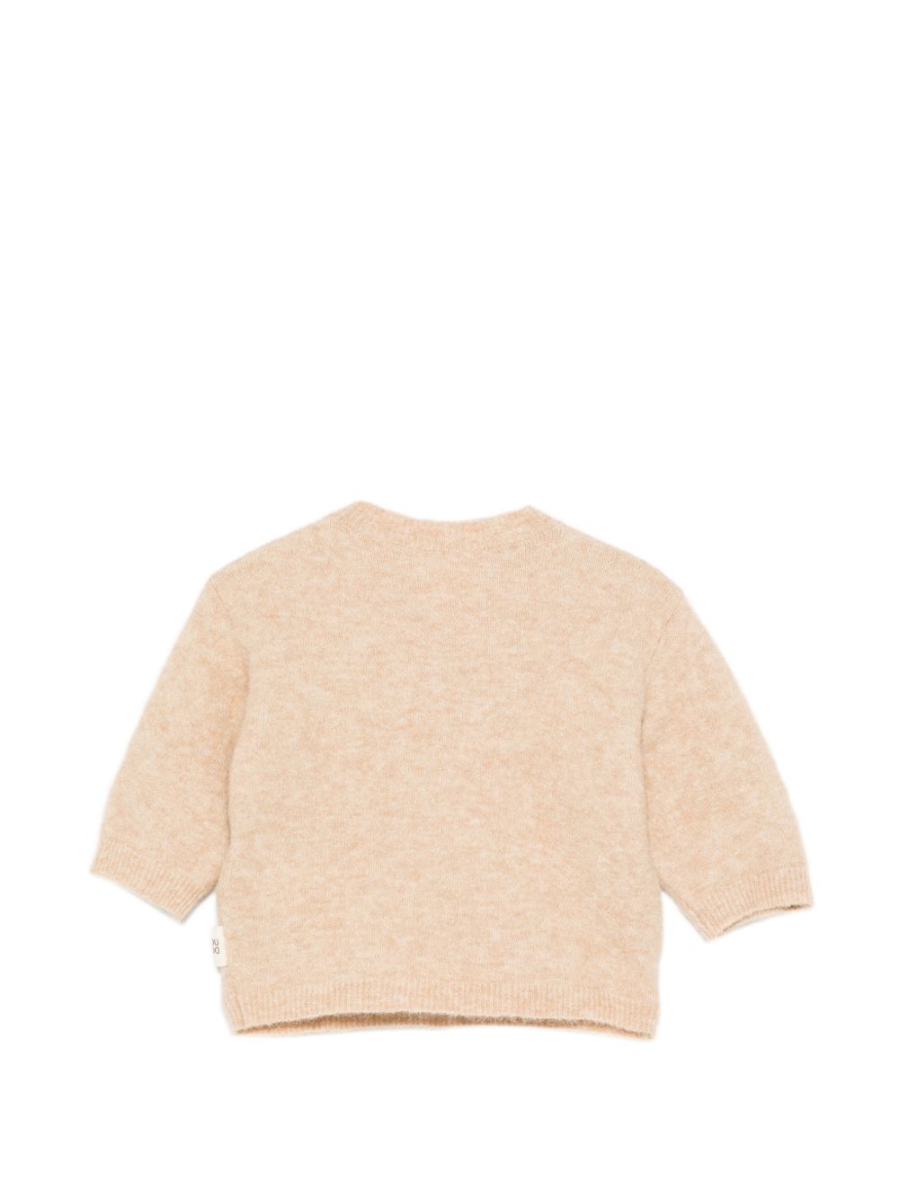Maglione nocciola per bambina DZ9A11W0229 877 Douuod Kids 