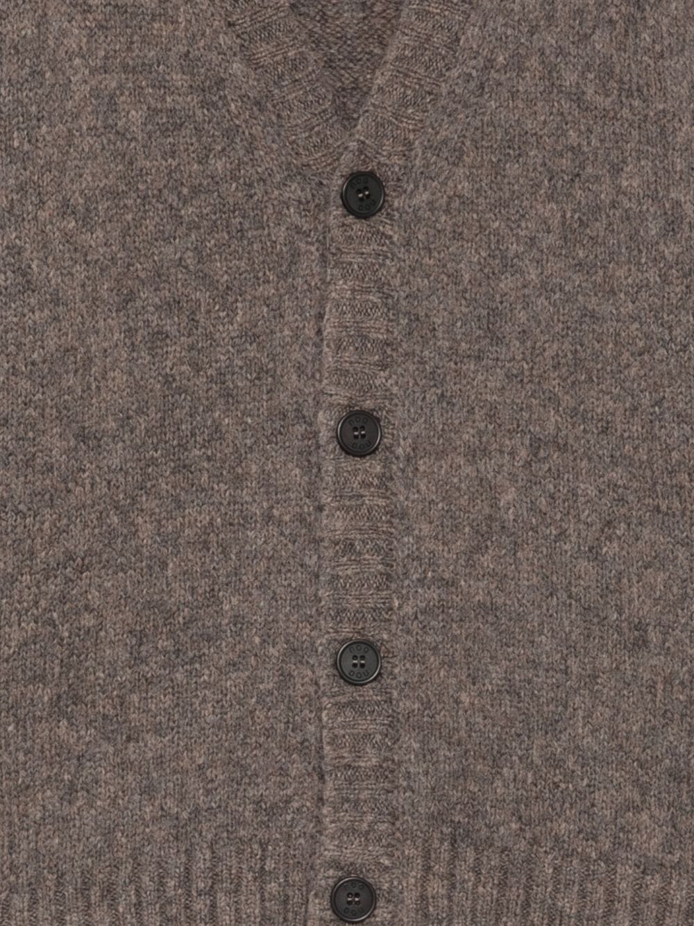 Cardigan tortora per bambina DZ9P90W0222 857 Douuod Kids 
