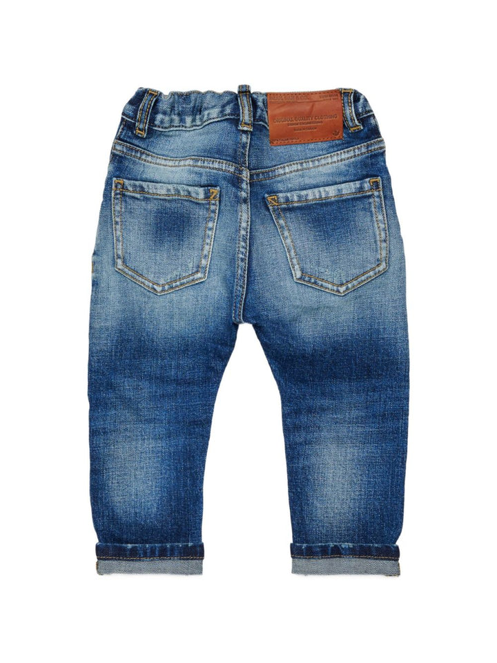 Jeans blu per neonato DQ01TCD0AHR DQ01 Dsquared2 Kids 