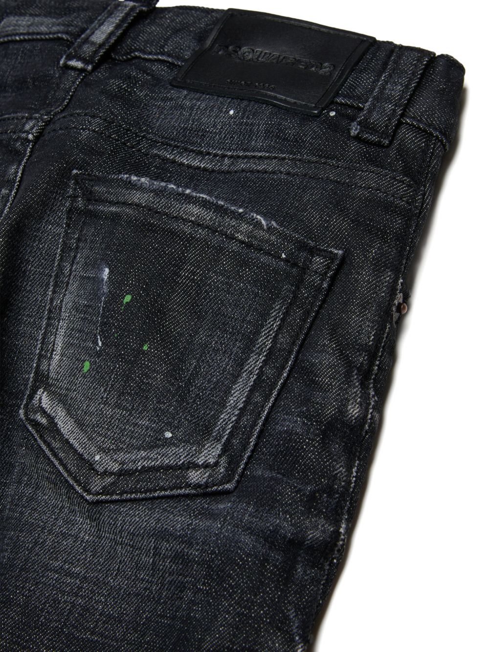 Jeans nero per neonato DQ01TCD0AI1 DQ02 Dsquared2 Kids 