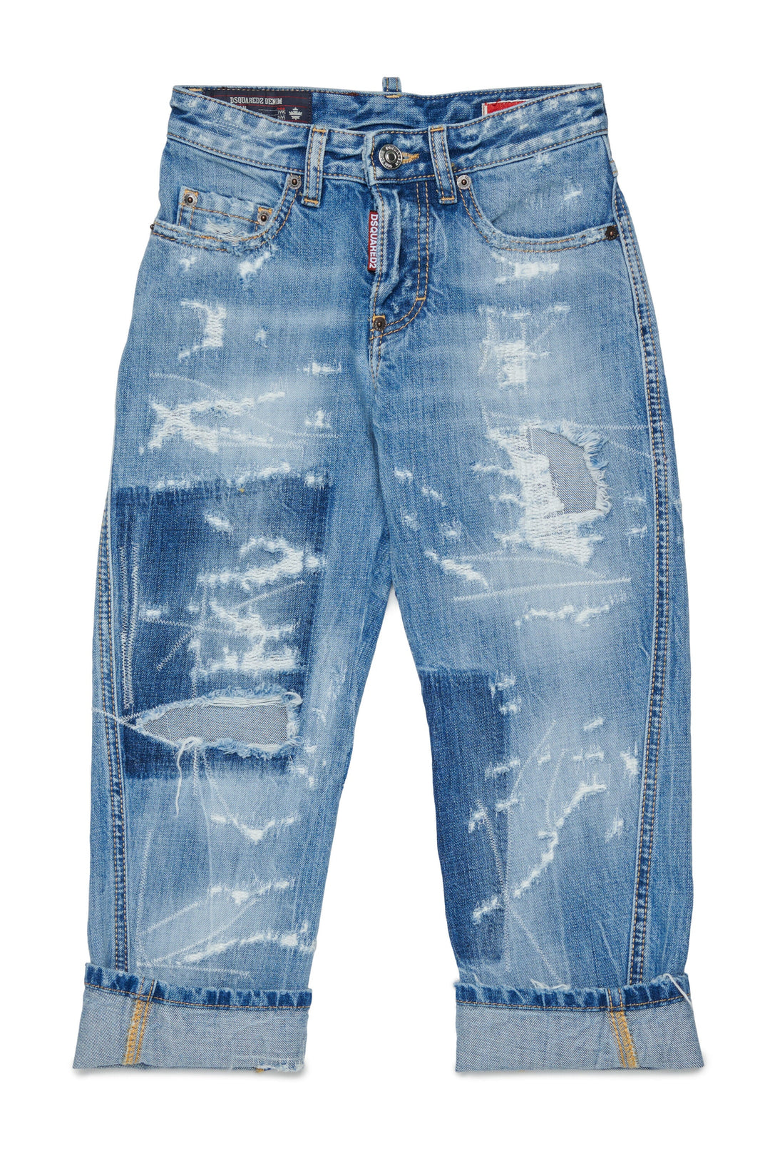 Jeans blu per bambina DQ04B1D0AHV DQ01 Dsquared2 Kids 