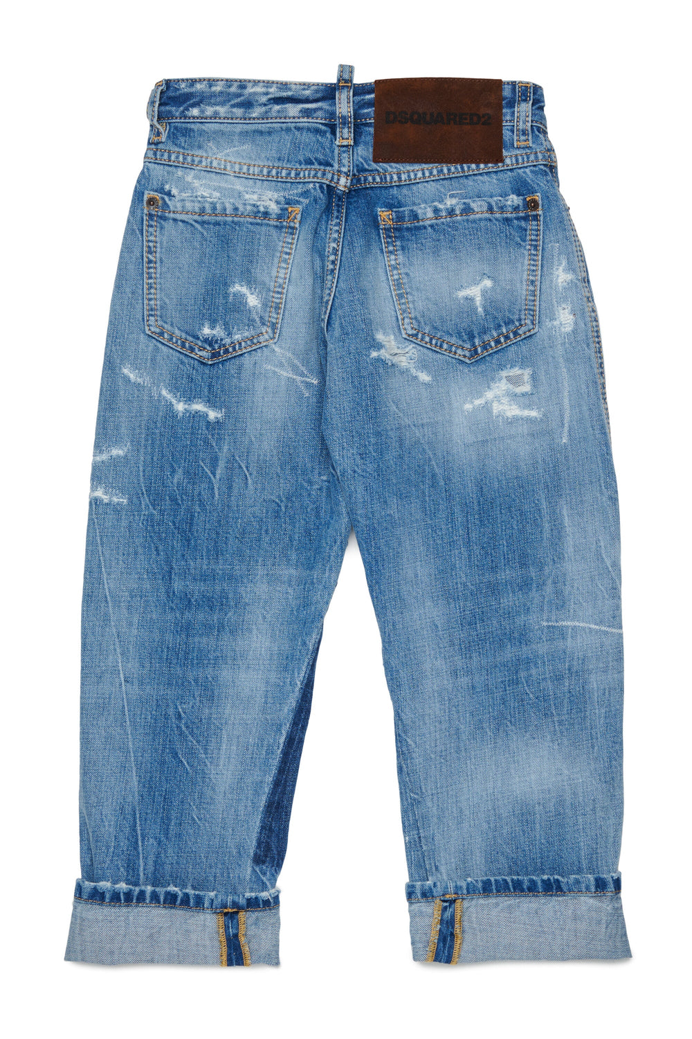 Jeans blu per bambina DQ04B1D0AHV DQ01 Dsquared2 Kids 
