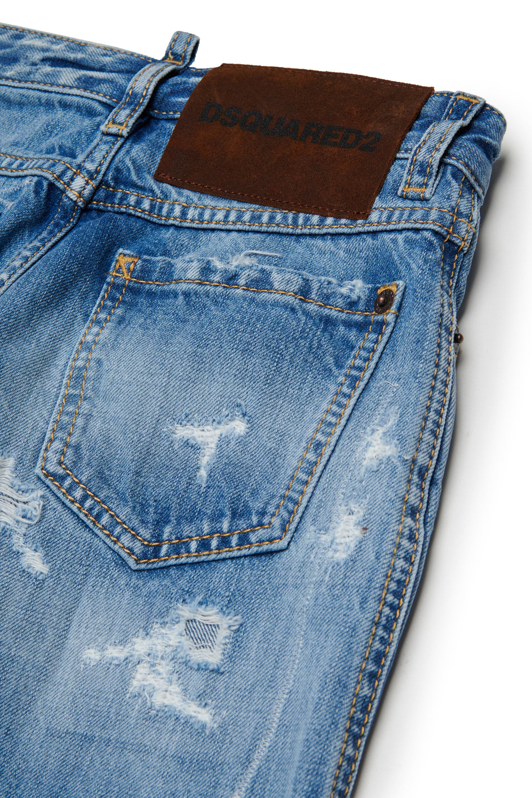 Jeans blu per bambina DQ04B1D0AHV DQ01 Dsquared2 Kids 