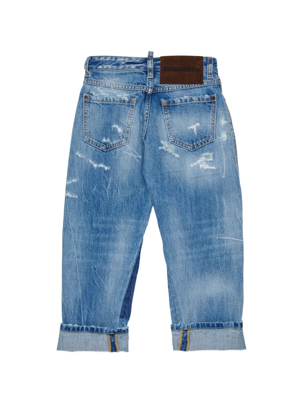 Jeans blu per bambina DQ04B1D0AHV DQ01 Dsquared2 Kids 