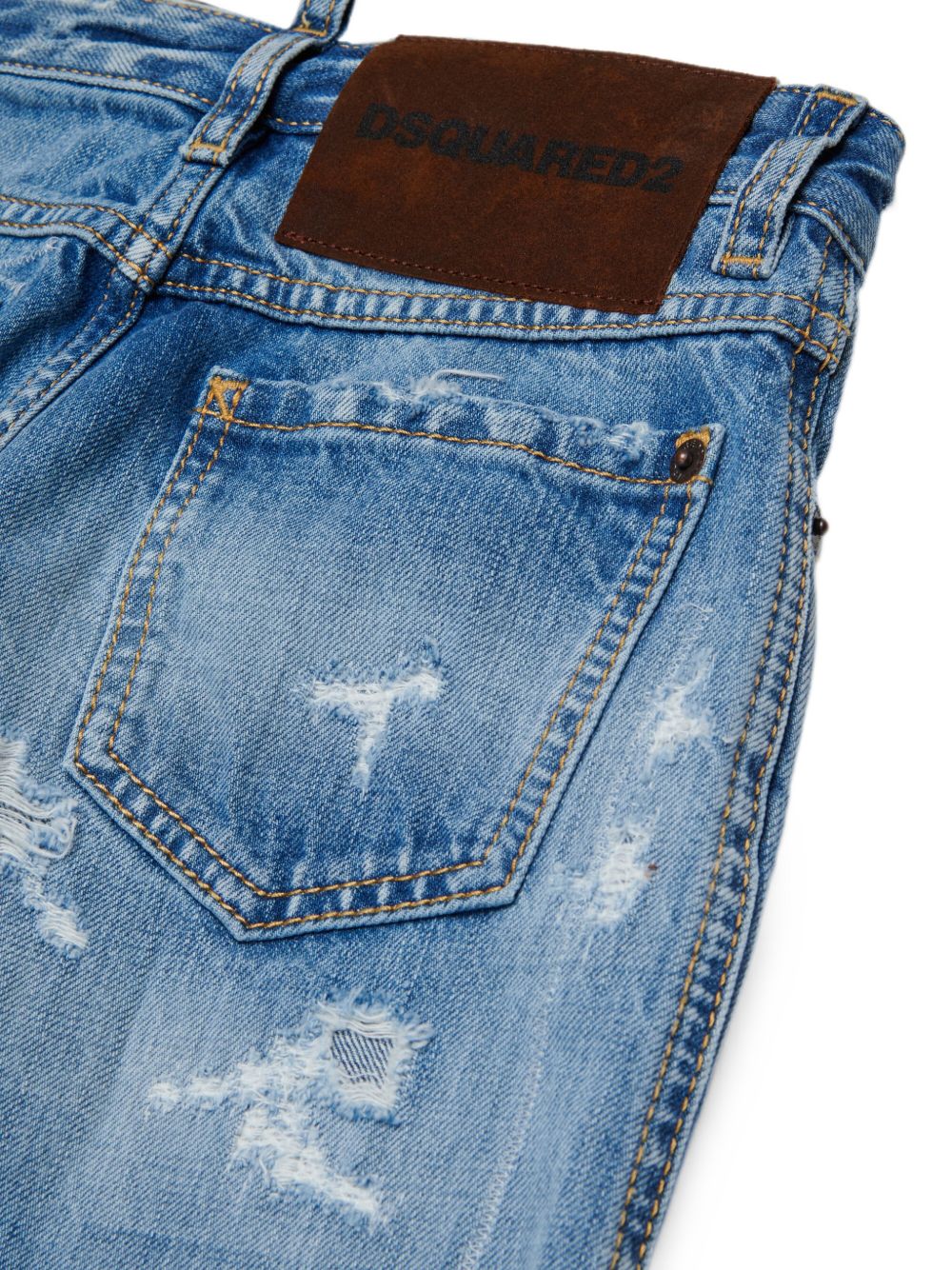 Jeans blu per bambina DQ04B1D0AHV DQ01 Dsquared2 Kids 
