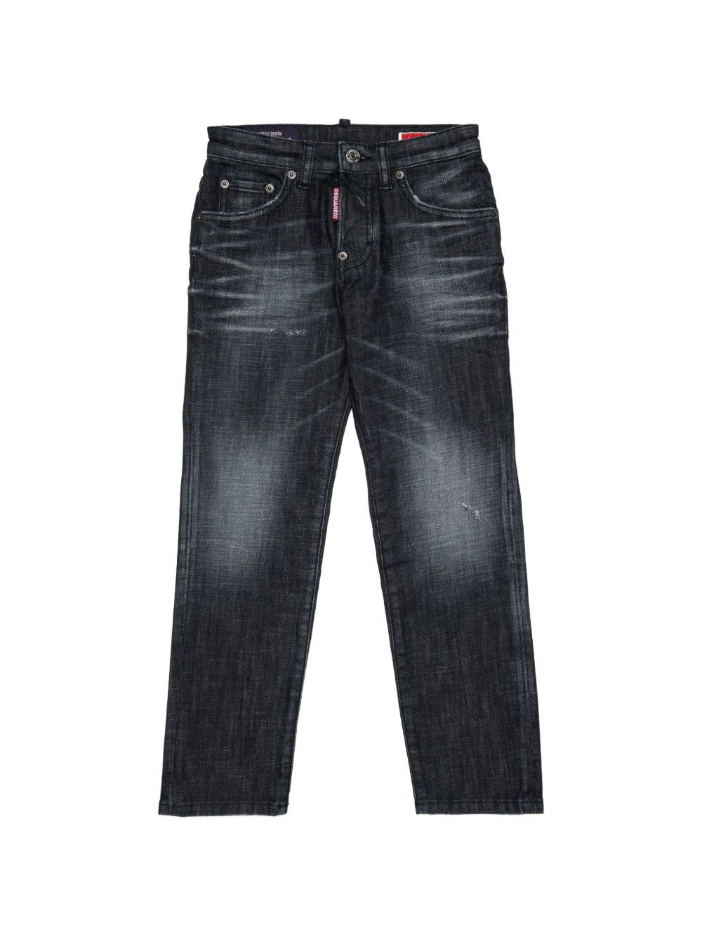Jeans nero per bambino DQ0731D0ABS DQ02 Dsquared2 Kids 