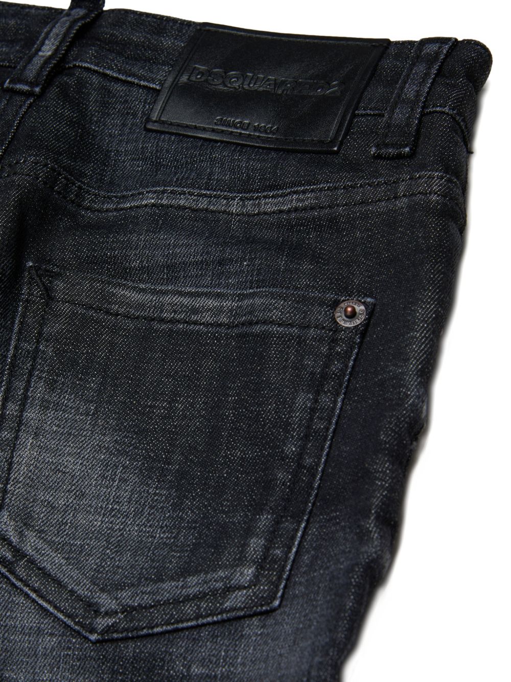 Jeans nero per bambino DQ0731D0ABS DQ02 Dsquared2 Kids 