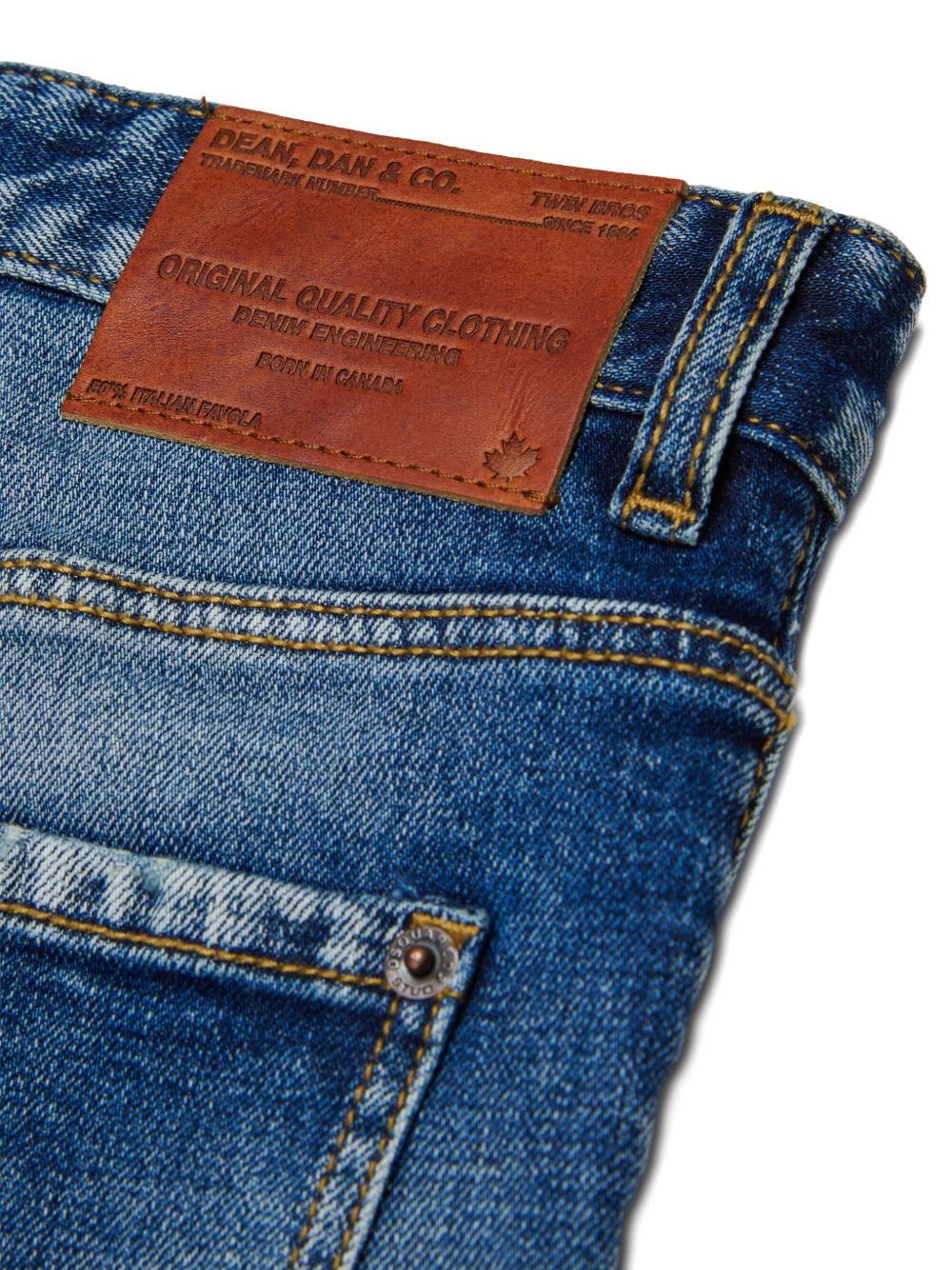 Jeans blu per bambino DQ0731D0AHR DQ01 Dsquared2 Kids 