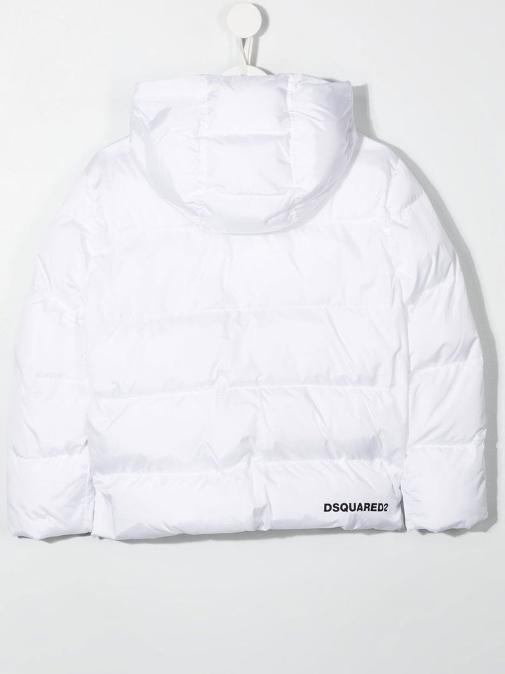 Giubbotto bianco per bambino DQ1090D00BN DQ100 Dsquared2 Kids 