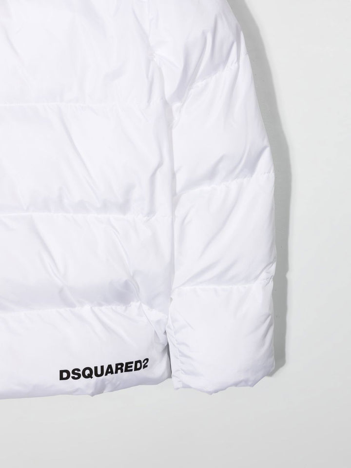 Giubbotto bianco per bambino DQ1090D00BN DQ100 Dsquared2 Kids 