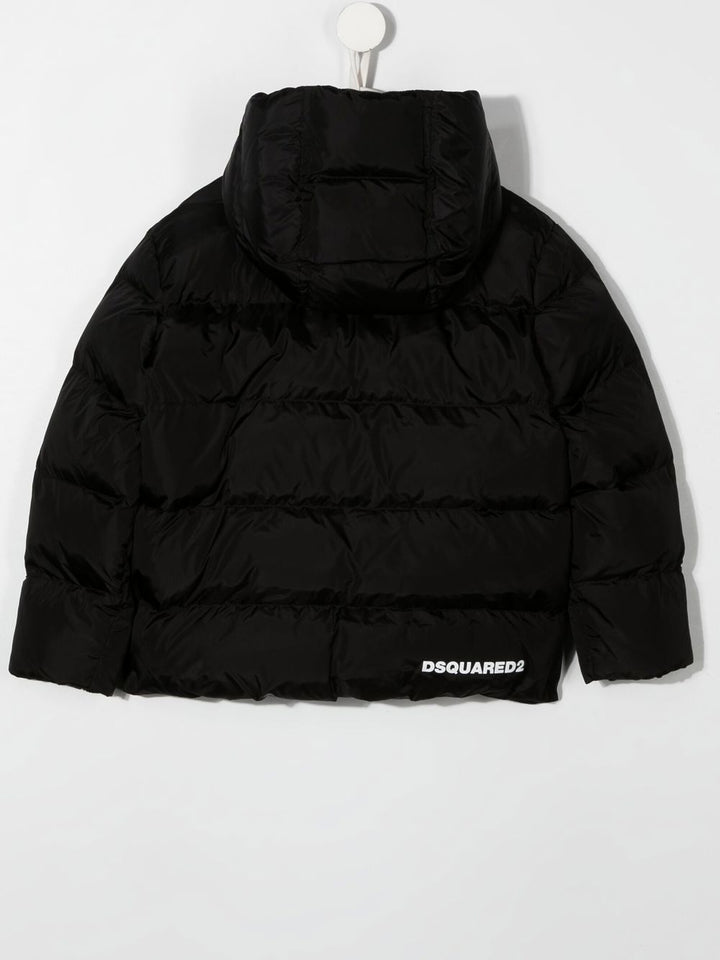 Giubbotto nero per bambino DQ1090D00BN DQ900 Dsquared2 Kids 