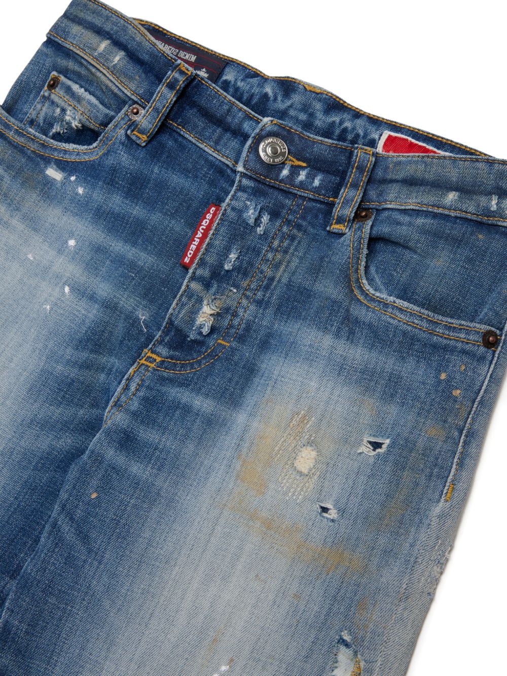 Jeans blu chiaro per bambino DQ2241D0AHZ DQ01 Dsquared2 Kids 