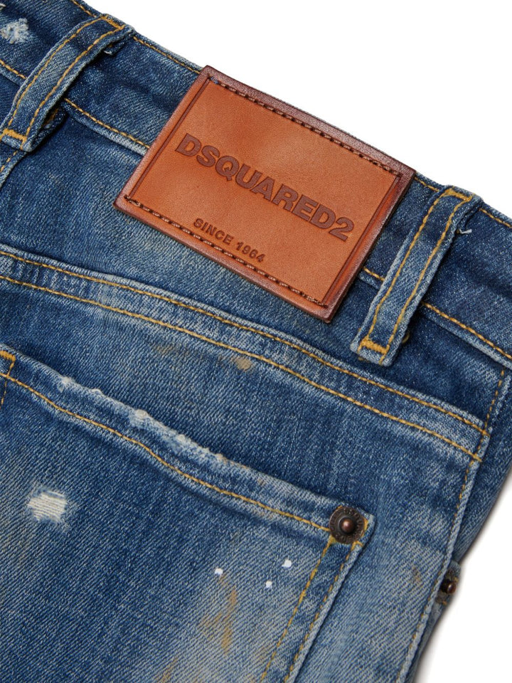 Jeans blu chiaro per bambino DQ2241D0AHZ DQ01 Dsquared2 Kids 
