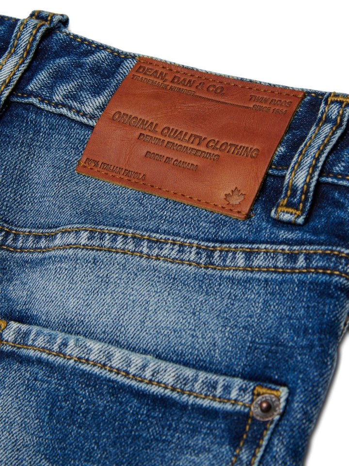 Jeans blu per bambino DQ2252D0AHR DQ01 Dsquared2 Kids 