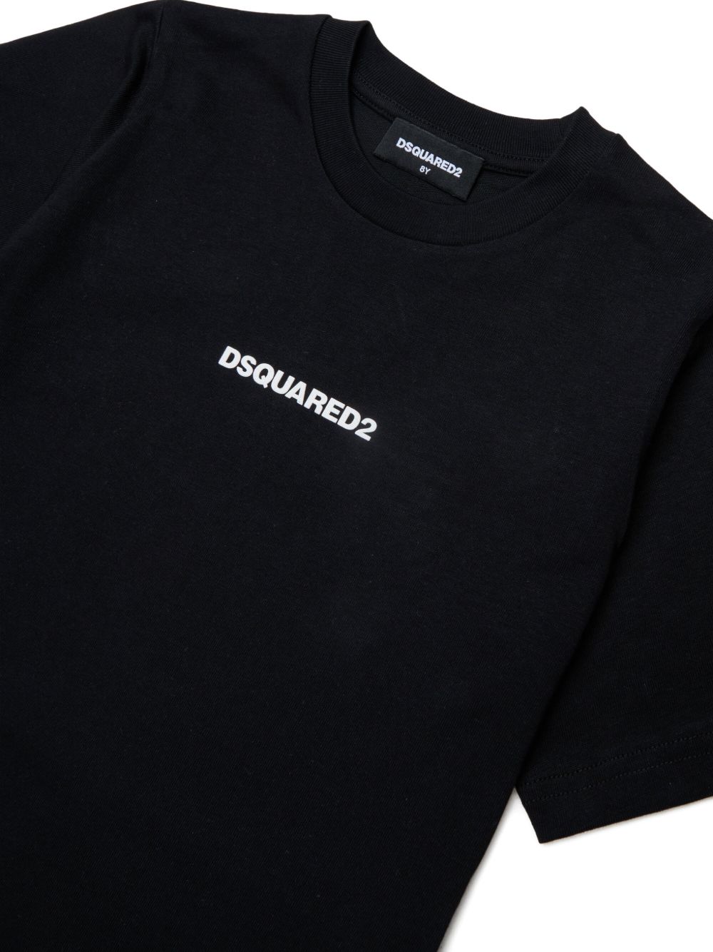 T-shirt nero per bambino DQ2823D0AIT DQ900 Dsquared2 Kids 