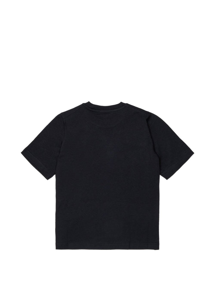 T-shirt nero per bambino DQ2823D0AIT DQ900 Dsquared2 Kids 