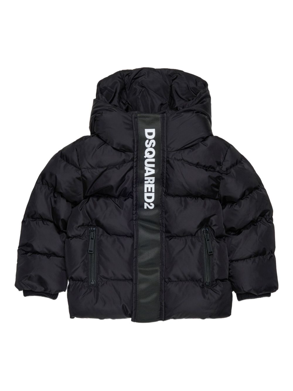 Giubbotto nero per neonato DQ3084D00BN DQ900 Dsquared2 Kids 