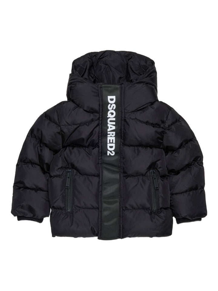 Giubbotto nero per neonato DQ3084D00BN DQ900 Dsquared2 Kids 
