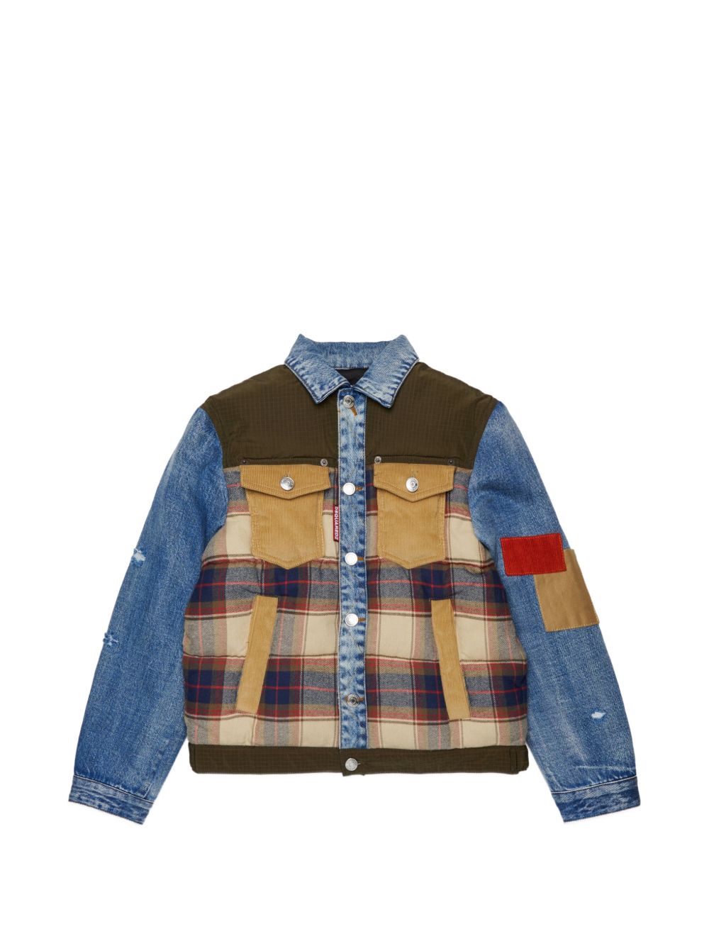 Giacca jeans multicolor per bambino DQ3414D0AIA DQ717 Dsquared2 Kids 