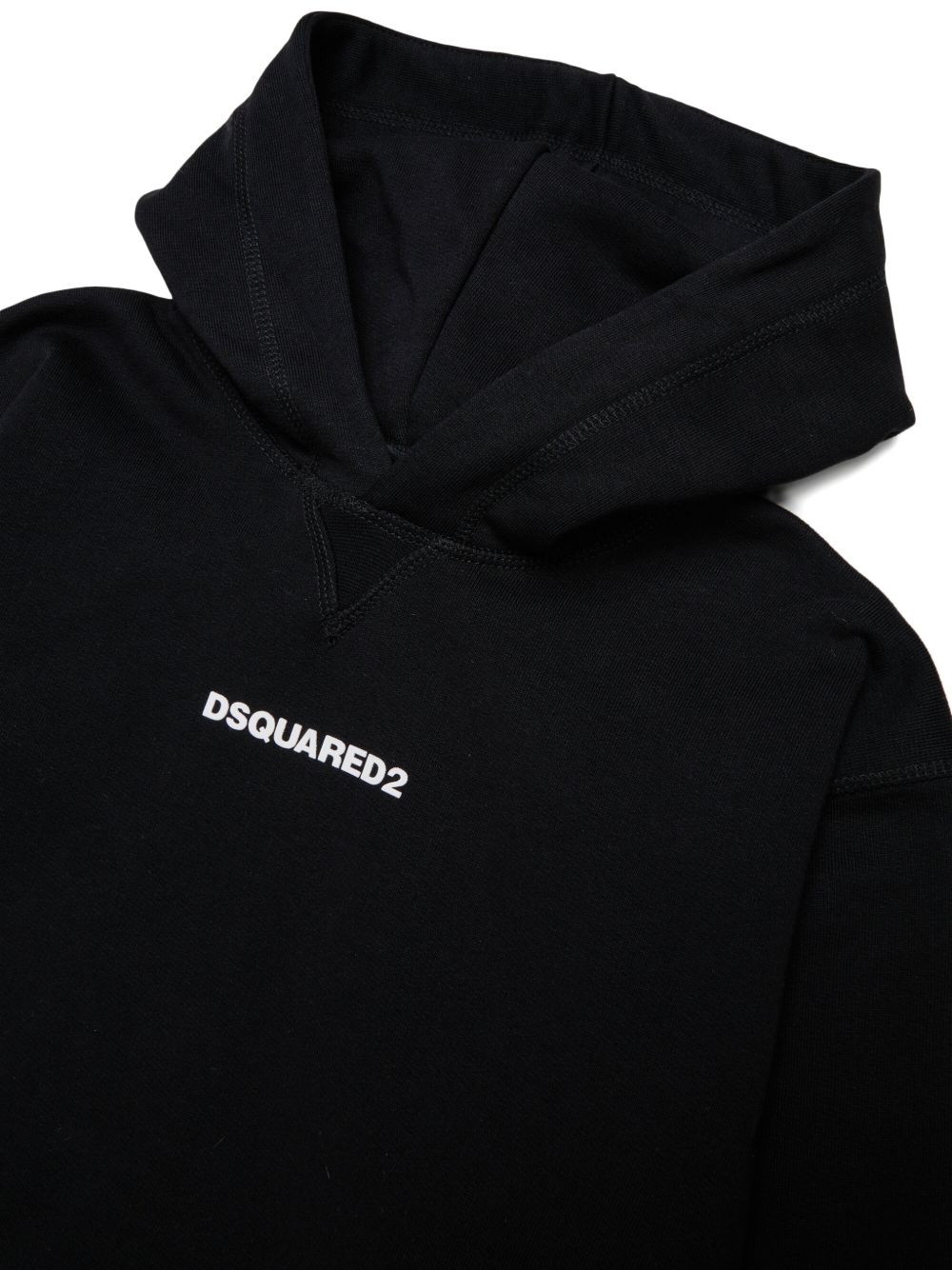 Felpa nera per bambino DQ3557D0AIZ DQ900 Dsquared2 Kids 