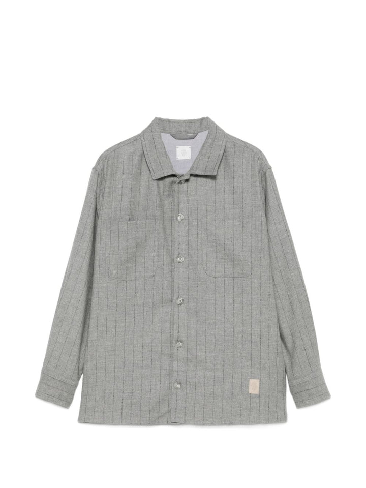 Camicia grigia per bambino EZ5H20I0344 807 Eleventy Kids 