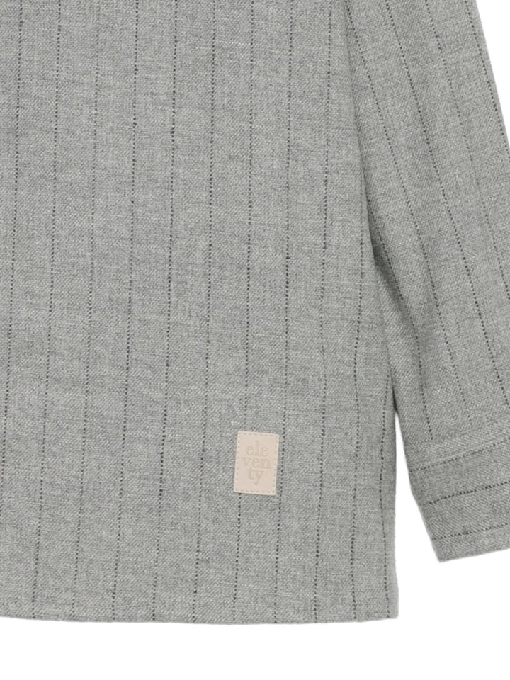 Camicia grigia per bambino EZ5H20I0344 807 Eleventy Kids 