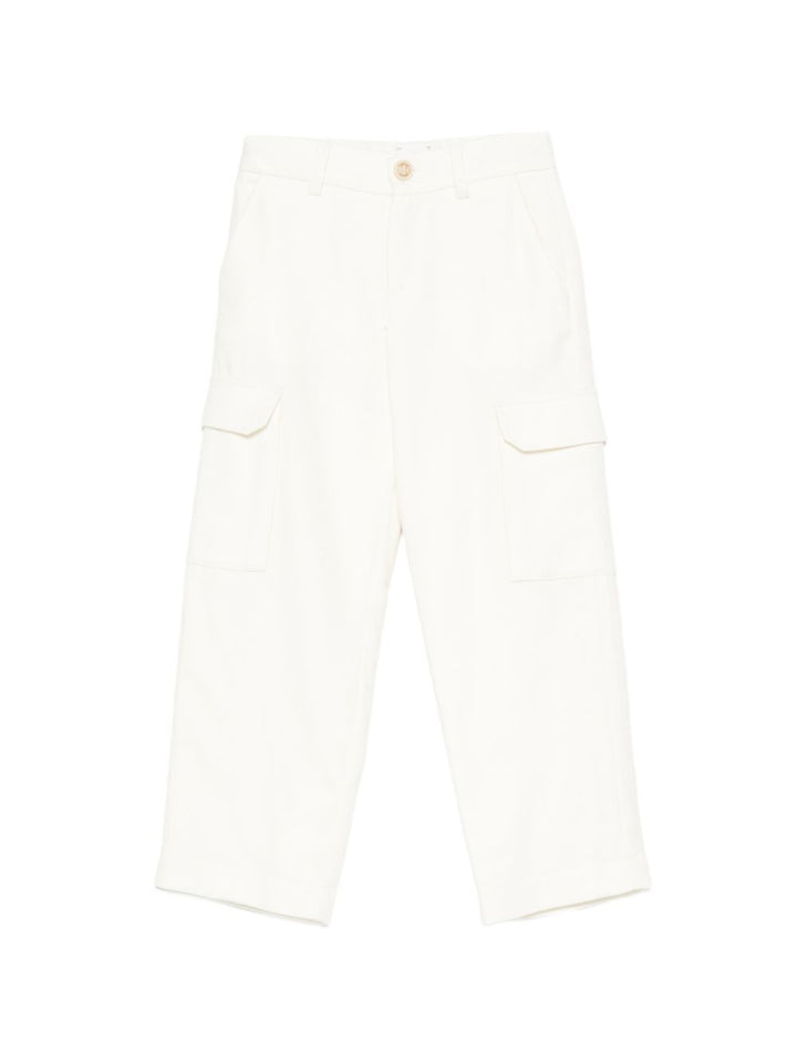 Pantalone ivory per bambino EZ6H90I0233 101 Eleventy Kids 