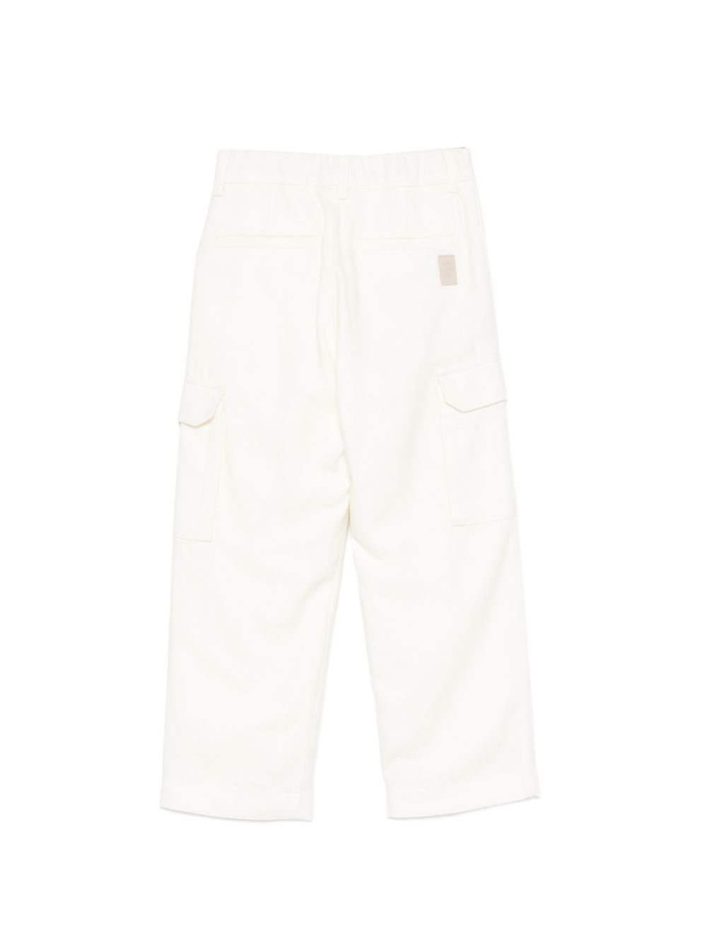 Pantalone ivory per bambino EZ6H90I0233 101 Eleventy Kids 