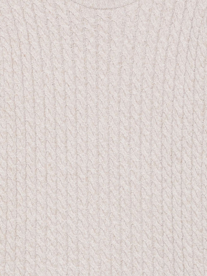 Maglione beige chiaro per bambino EZ9H20Z4147 872 Eleventy Kids 