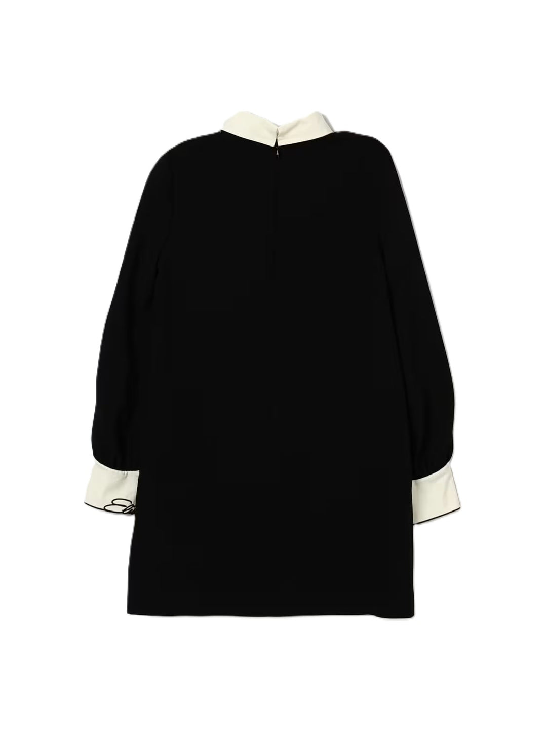Abito nero/avorio per bambina EFAB6950GA022 N100 Elisabetta Franchi Kids 
