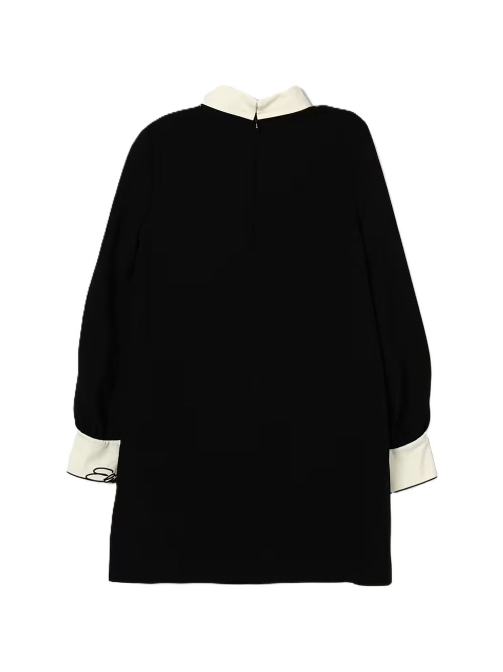Abito nero/avorio per bambina EFAB6950GA022 N100 Elisabetta Franchi Kids 
