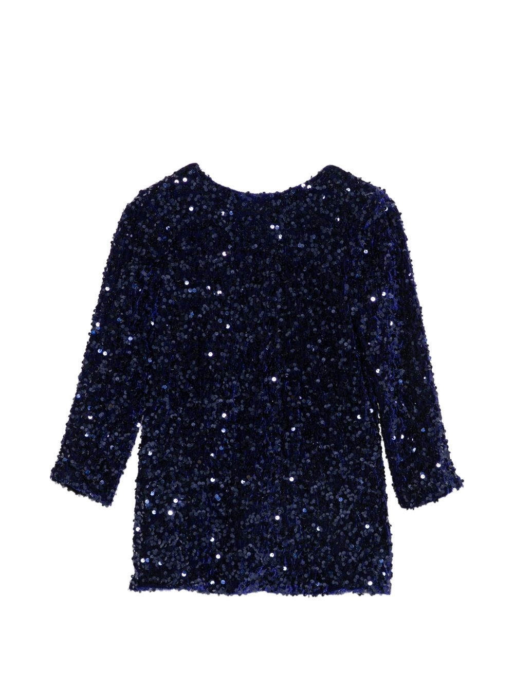 Abito blu/nero per bambina EFAB7010TV093 4002 Elisabetta Franchi Kids 