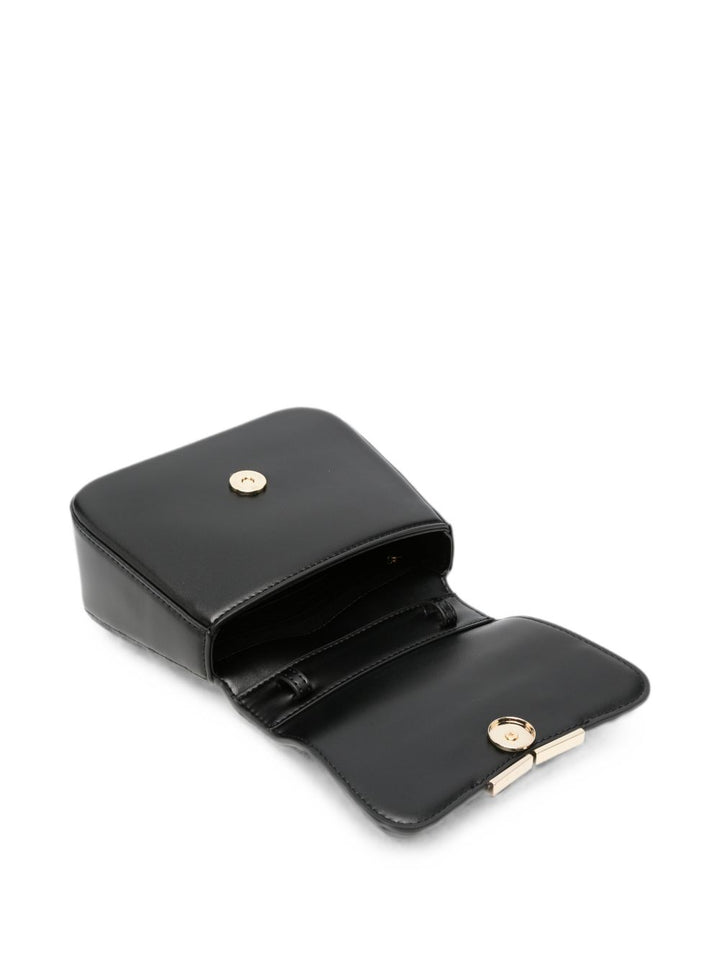 Borsa nera per bambina EFBO118CTV025 N000 Elisabetta Franchi Kids 