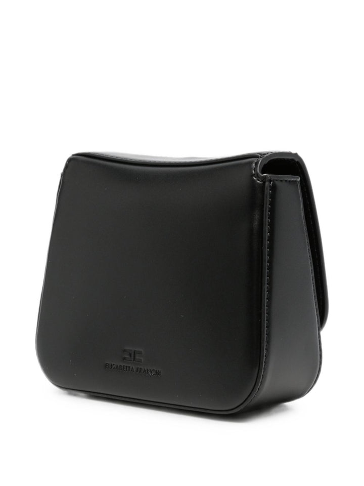 Borsa nera per bambina EFBO118CTV025 N000 Elisabetta Franchi Kids 