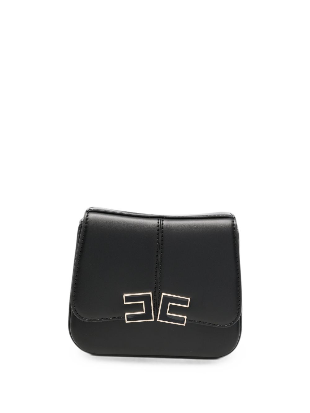 Borsa nera per bambina EFBO118CTV025 N000 Elisabetta Franchi Kids 