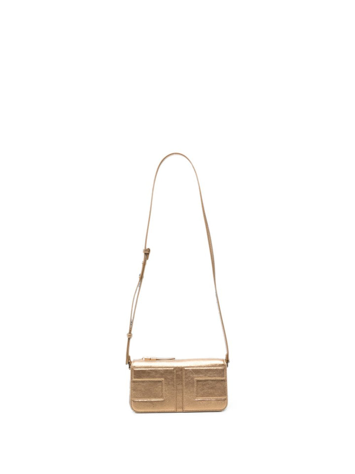 Borsa metallizzata oro per bambina EFBO120CTV132 2165 Elisabetta Franchi Kids 